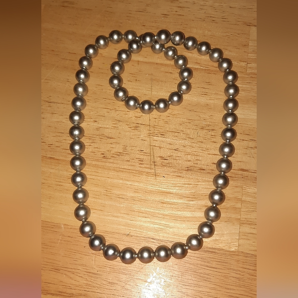 Silver pop beads!